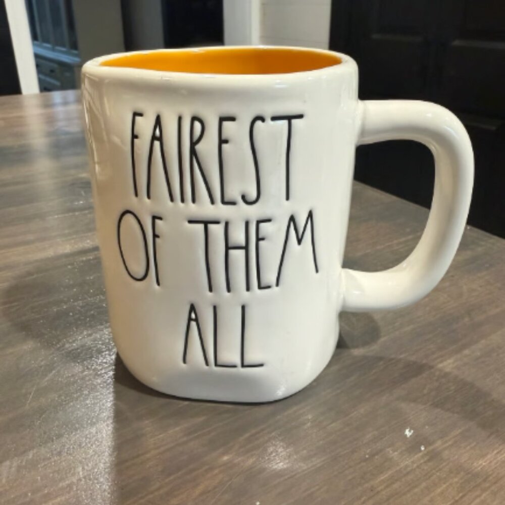 Rae Dunn Snow White Mug